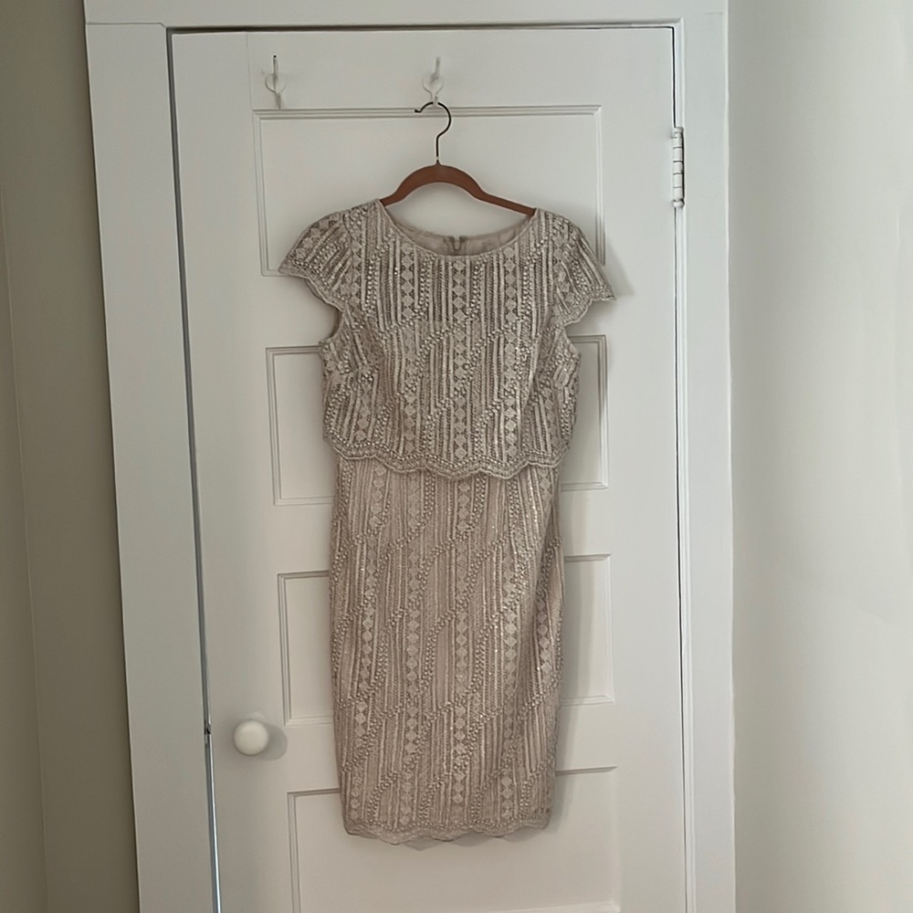 Adrianna Papell Ivory Dress